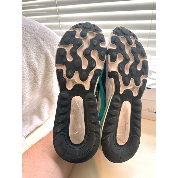 2020 Nike Air Max 270 React SE - Oracle Aqua - Size 12 - Like new in OG box - Picture 6 of 6
